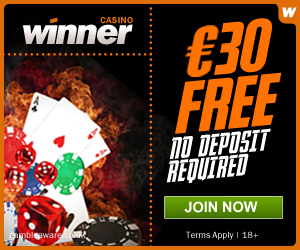 Winner Casino 30 free bonus