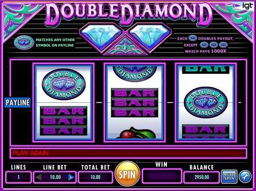 Free Double Diamond Casino Game