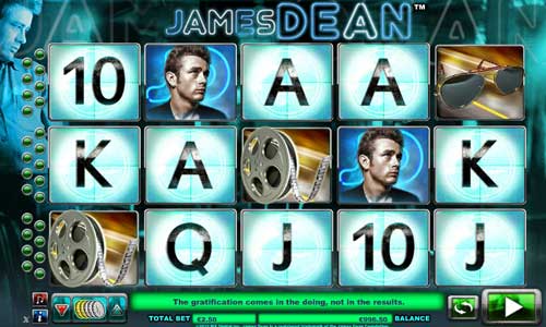 Play James Dean Slot Free in No Download Demo Mode