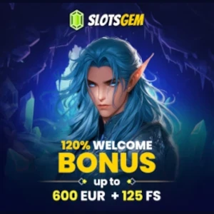SlotsGem Casino 30 No Deposit Free Spins