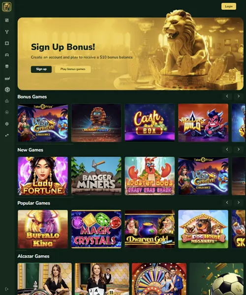 Alcazar Casino Review 2023