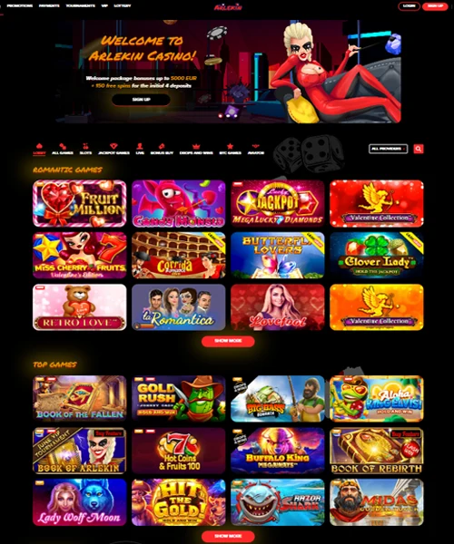 Arlekin Casino Review 2024