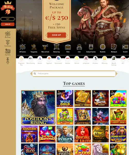 Avalon78 Casino Review 2022