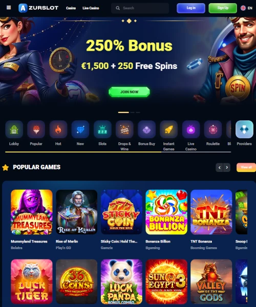 AzurSlot Casino Review 2025