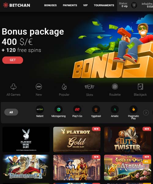 Betchan Casino Review 2021