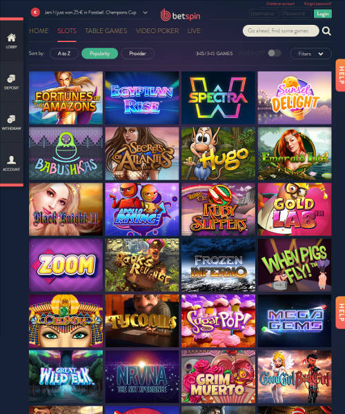 Betspin Casino Review 2024