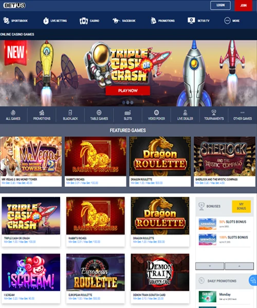 BetUS Casino Review 2024