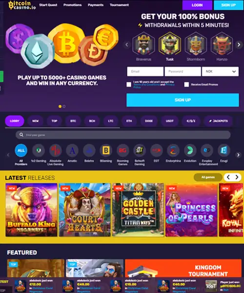 Bitcoin Casino Review 2024