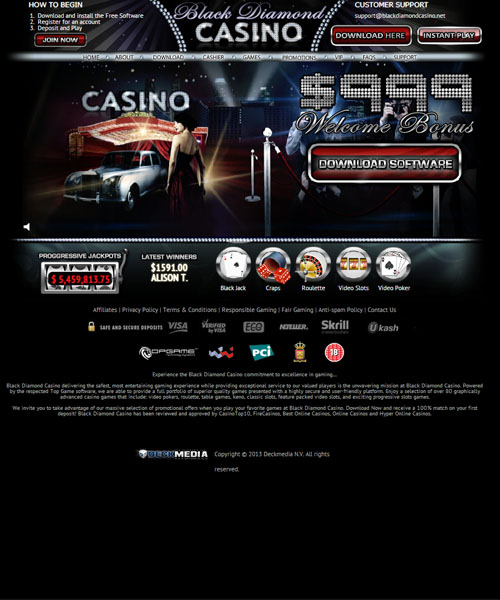 Black Diamond Casino Review 2024