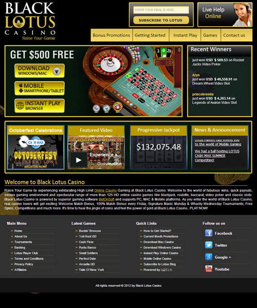 Black Lotus Casino Review 2024