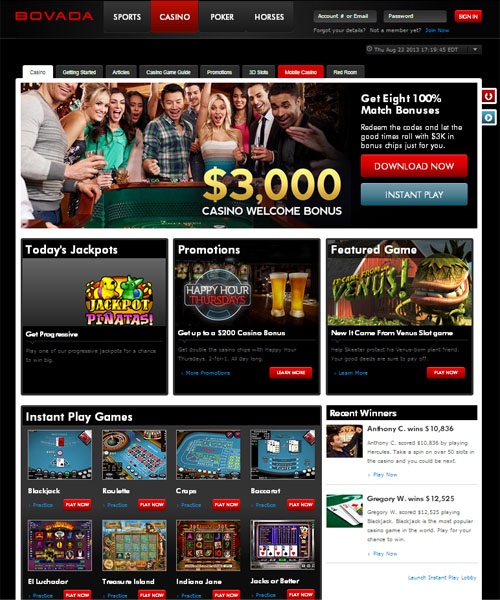 Bovada Casino Review 2024