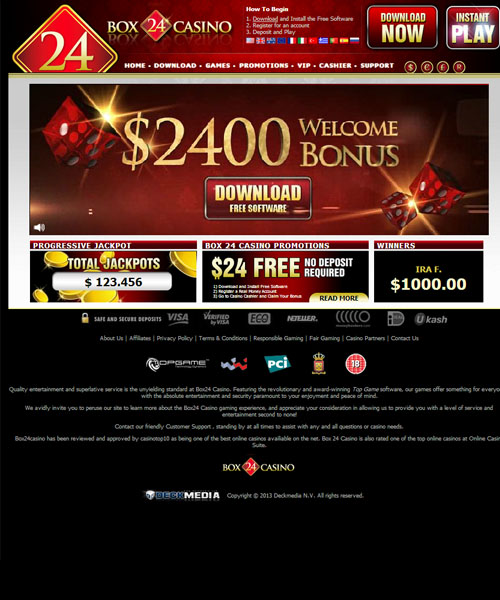 Box24 Casino Review 2024