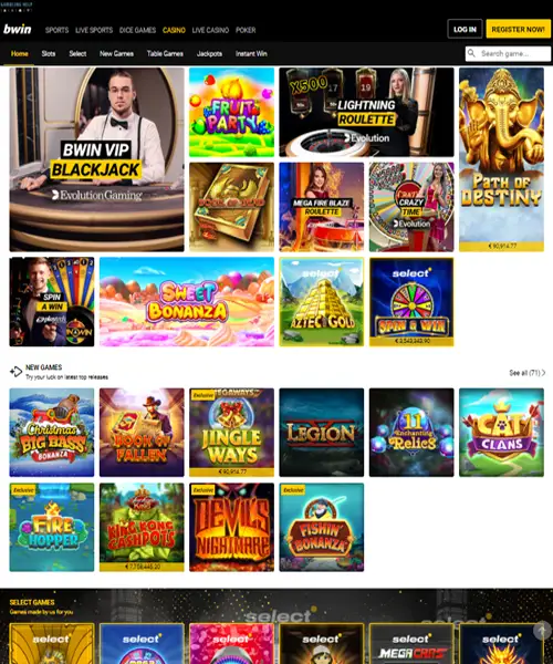 Bwin Casino Review 2024