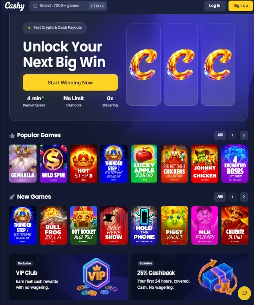 Cashy Casino Review 2026