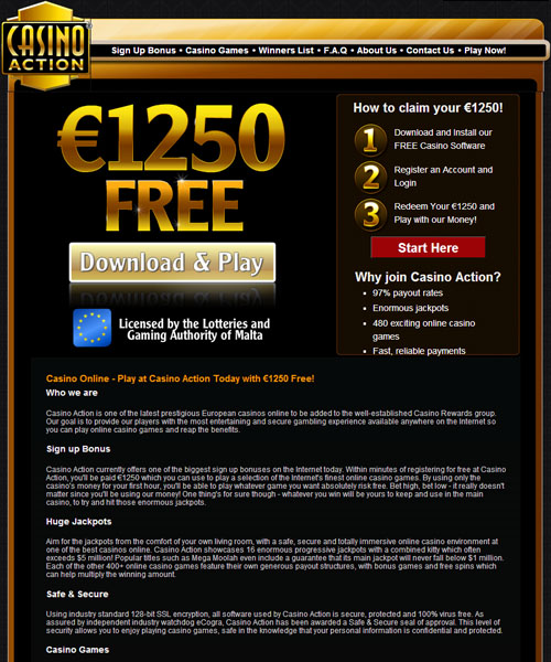Casino Action Review 2025