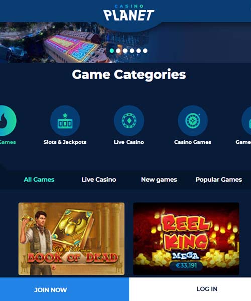Casino Planet Review 2023