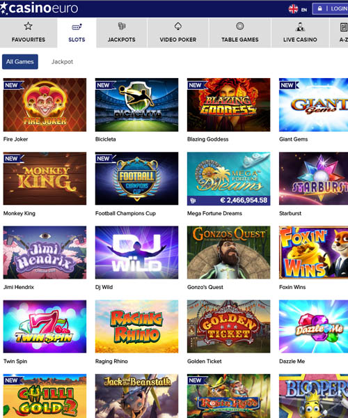 CasinoEuro Review 2025