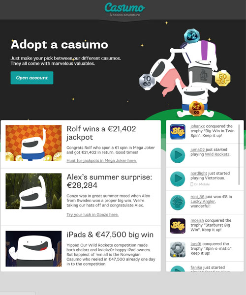 Casumo Casino Review 2022