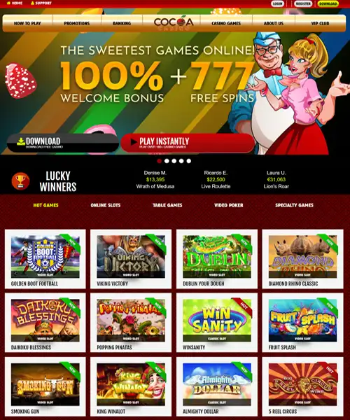 Cocoa Casino Review 2022