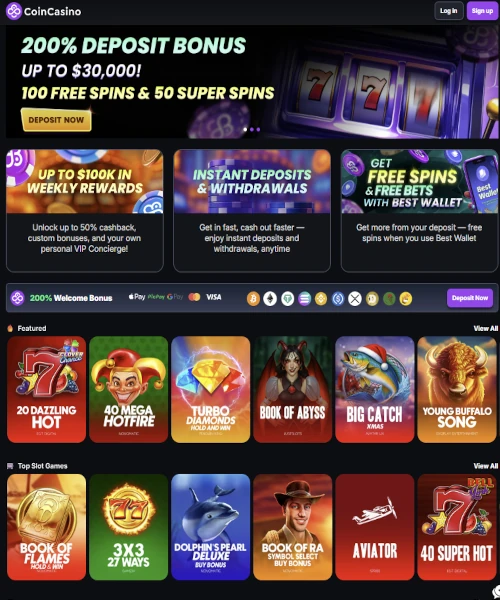 CoinCasino Review 2026