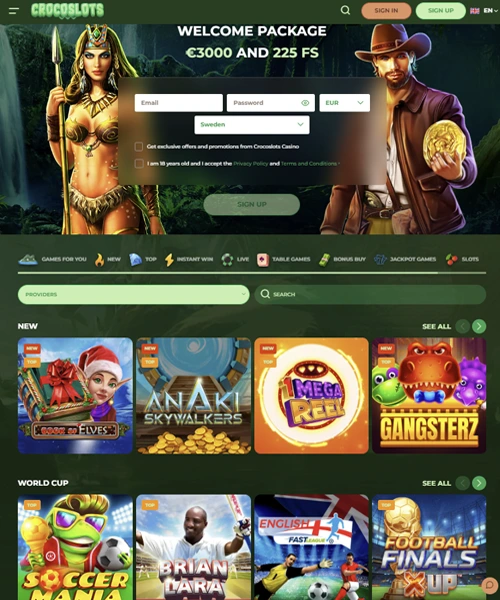 CrocoSlots Casino Review 2023