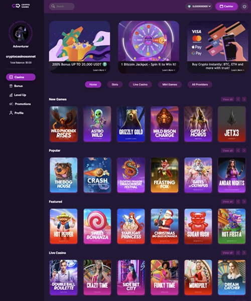 CryptoGames.io Casino Review 2024