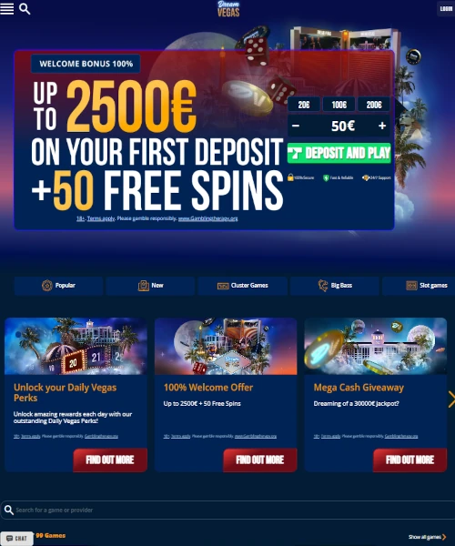 Dream Vegas Casino Review 2025