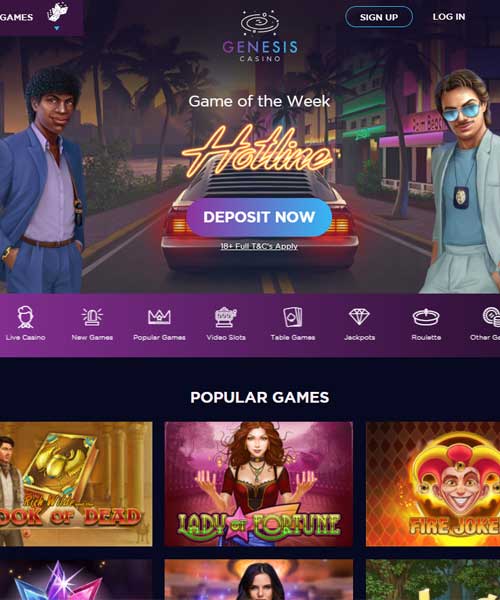 Genesis Casino Review 2023