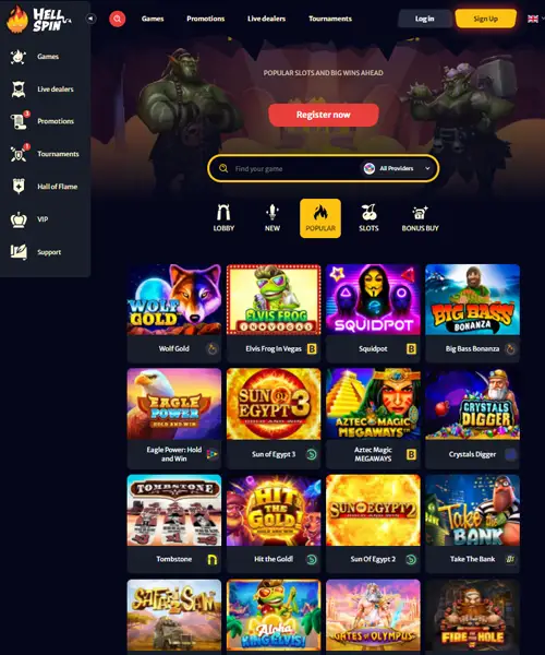 Hell Spin Casino Review 2023
