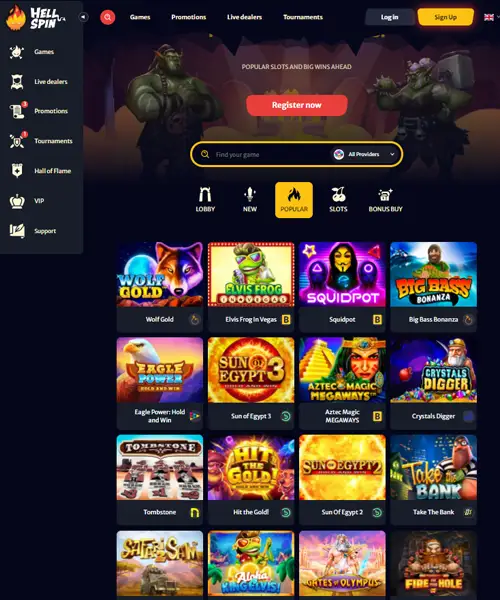 Hell Spin Casino Review 2024