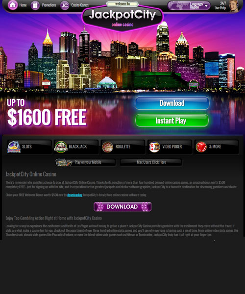 Jackpot City Casino Review 2024