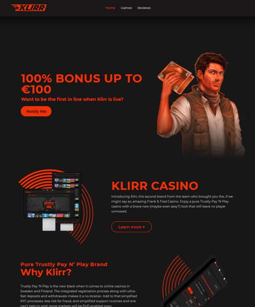 Klirr Casino Review 2024