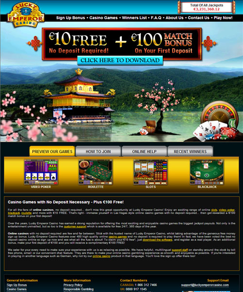 Lucky Emperor Casino Review 2024