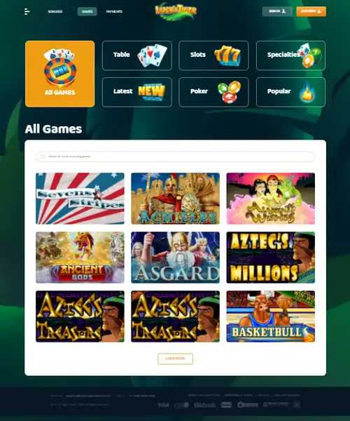 Lucky Tiger Casino Review 2022