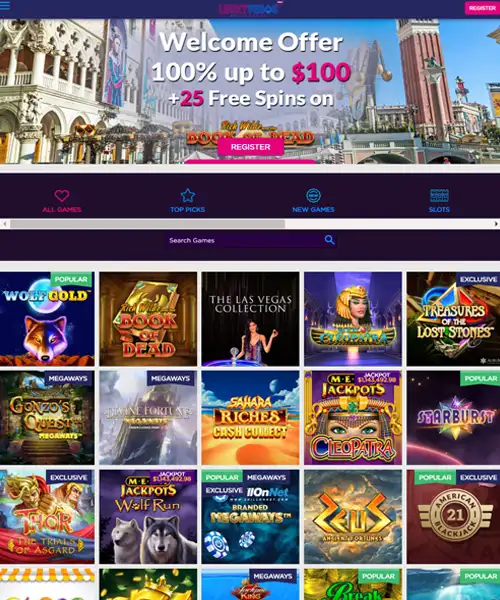 Lucky Vegas Casino Review 2024