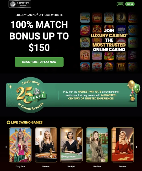 Luxury Casino Review 2026