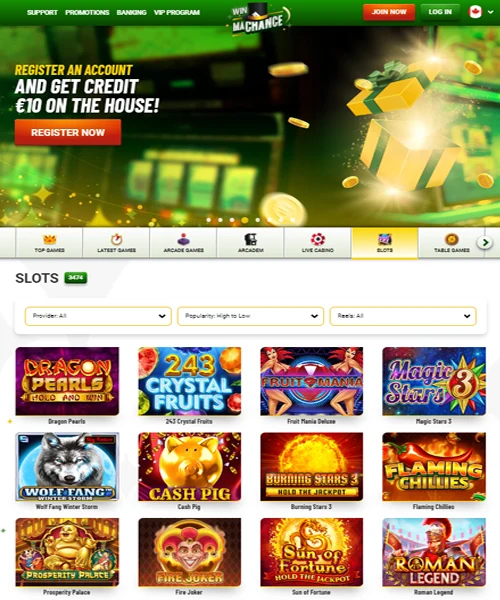 MaChance Casino Review 2024