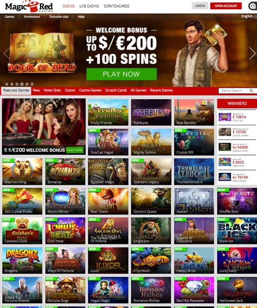 Magic Red Casino Review 2024