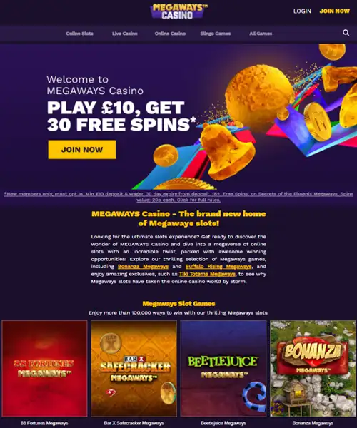 Megaways Casino Review 2024