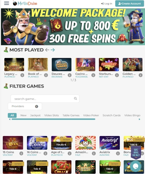 Merlin Casino Review 2025