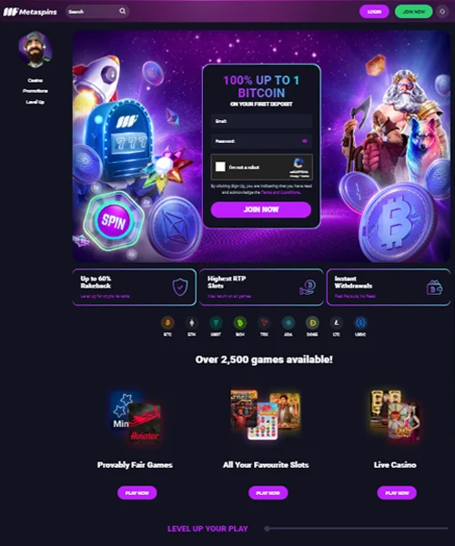 Metaspins Casino Review 2024