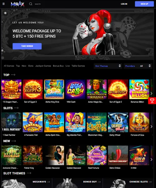 Mirax Casino Review 2024