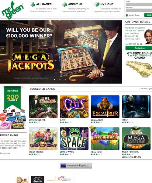 Mr Green Casino Review 2021