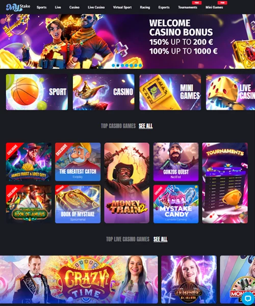 MyStake Casino Review 2024