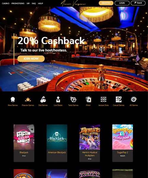 NewVegas Casino Review 2022