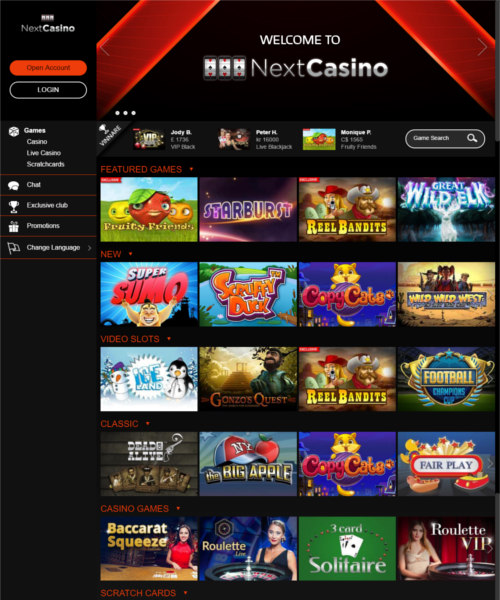 NextCasino Review 2023