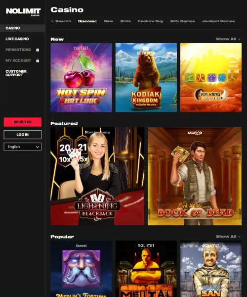 No Limit Casino Review 2022