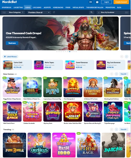Nordicbet Casino Review 2025