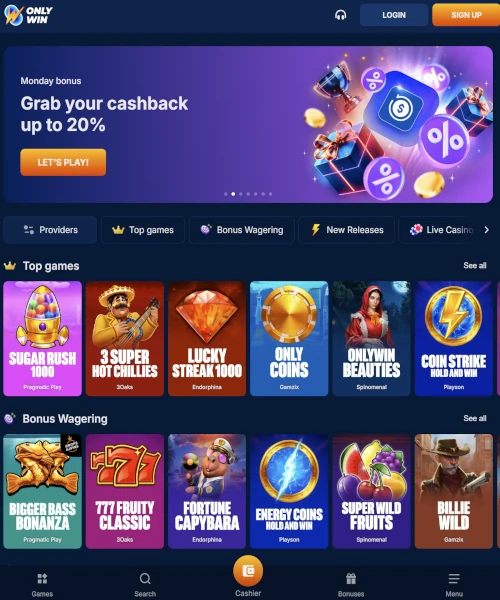 OnlyWin Casino Review 2025