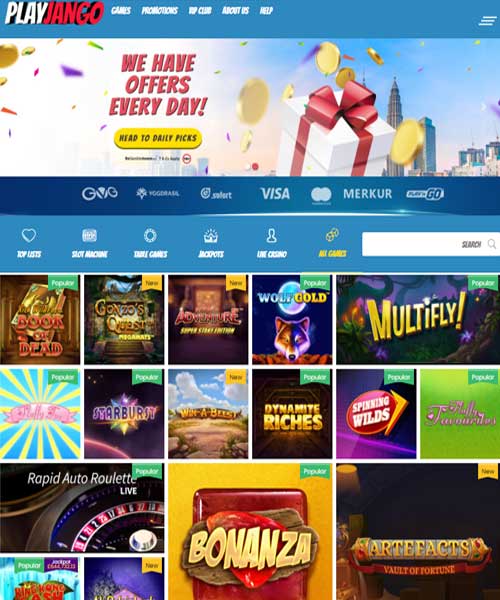Play Jango Casino Review 2023